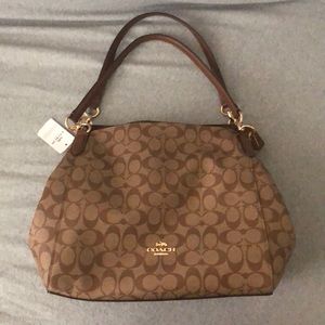 Coach Hallie Shoulder Bag